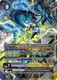 Fenriloogamon: Takemikazuchi ACE (Alternate Art) - BT20-081  - Super Rare