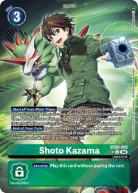 Shoto Kazama (Alternate Art) - BT20-085  - Rare