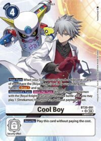 Cool Boy (Alternate Art) - BT20-091  - Super Rare