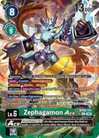 Zephagamon ACE (Alternate Art) - BT20-101  - Secret Rare