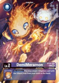 DemiMeramon (Release Special Booster 2.5: Box Promotion Pack) - BT20-006  - Common