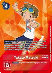 Takato Matsuki (Release Special Booster 2.5: Box Promotion Pack) - BT19-080  - Rare