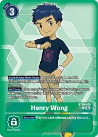 Henry Wong (Release Special Booster 2.5: Box Promotion Pack) - BT19-085  - Rare