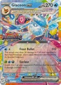 Glaceon ex - 026/131 (Prismatic Evolutions Stamp) - Promo - Español