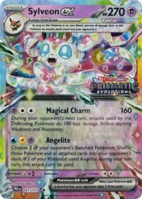 Sylveon ex - 041/131 (Prismatic Evolutions Stamp) - Promo - Español