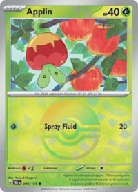 Applin - 009/131 - Common Pokeball Reverse Holo - 009/131 - Inglés